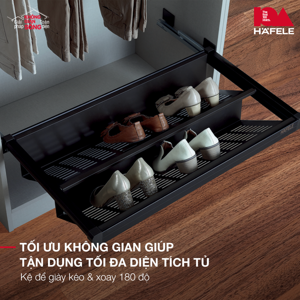 tối ưu không gian giúp tận dụng tối đa diện tích tủ