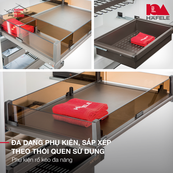 Sự đa dạng về mặt phụ kiện
