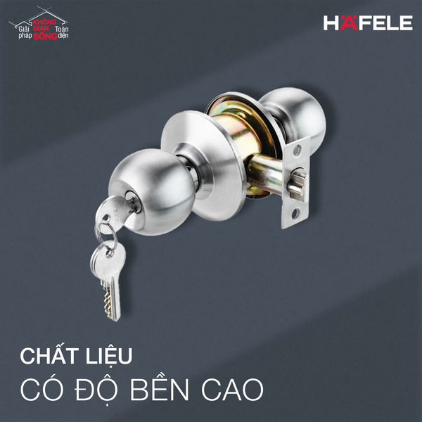 khoá Hafele được sản xuất từ các vật liệu cao cấp