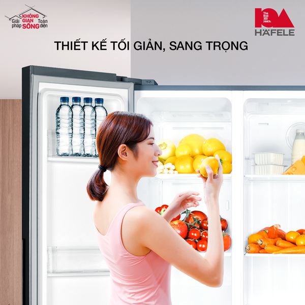 Tủ Lạnh HF-SB6321FB Mới Nhất Từ Häfele - Trợ Lý Toàn Năng Cho Căn Bếp