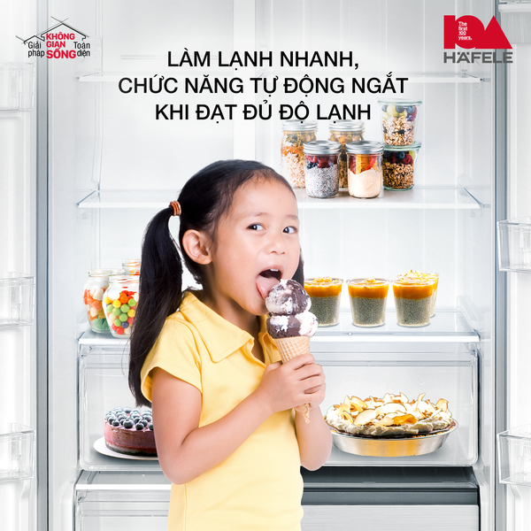 Tủ Lạnh HF-SB6321FB Mới Nhất Từ Häfele - Trợ Lý Toàn Năng Cho Căn Bếp