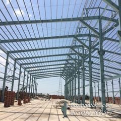 Báo giá thi công nhà xưởng khung thép trọn gói