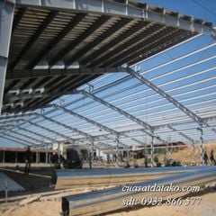 Thi công mái tôn nhà xưởng uy tín, giá rẻ năm 2025