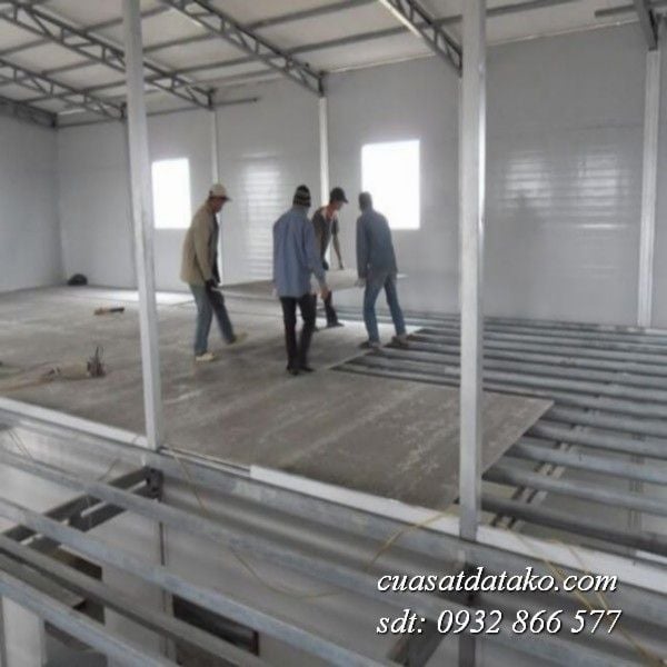 Hướng dẫn làm sàn gác lửng bằng sắt đúng kỹ thuật