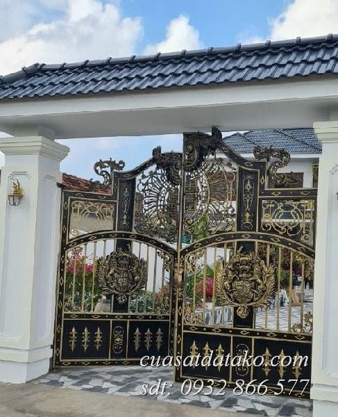 Top mẫu cửa cổng sắt hiện đại năm 2023
