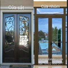 So sánh cửa nhôm và cửa sắt, nên chọn loại cửa nào?