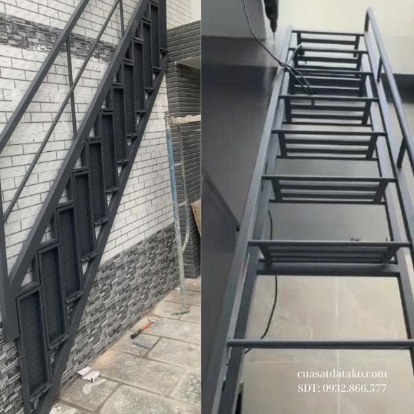 mẫu cầu thang xếp gọn, tiện lợi nhất