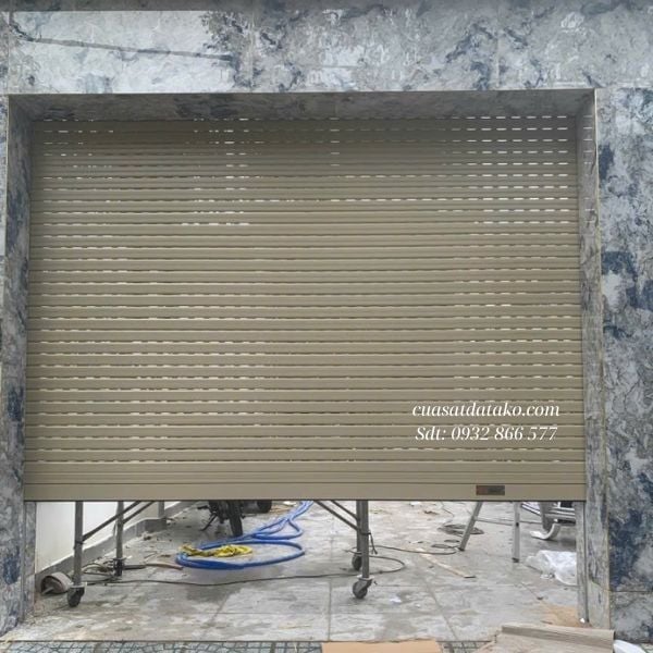 mẫu cửa cuốn tự động