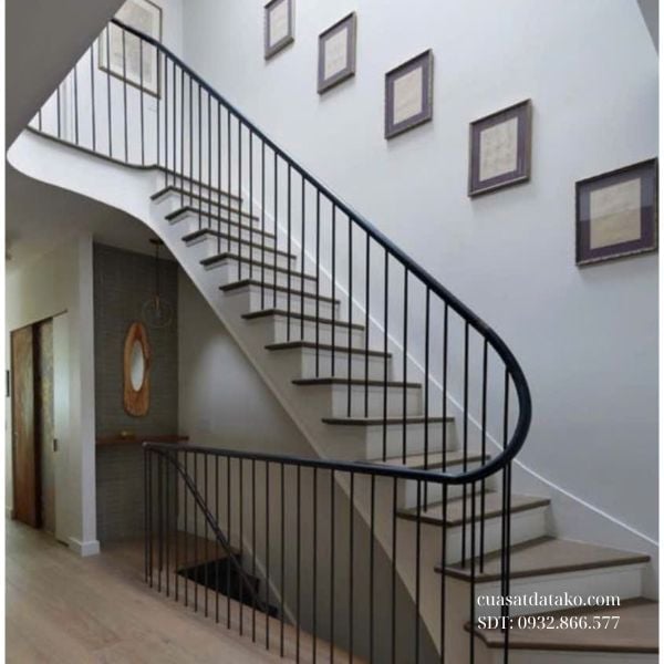 lan can cầu thang sắt đẹp nhất