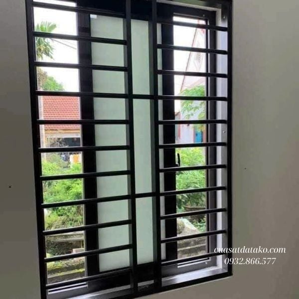mẫu khung bảo vệ cửa nhôm