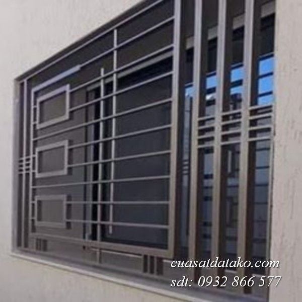 Mẫu khung bảo vệ cửa sổ bằng sắt đẹp nhất – Cửa sắt Datako