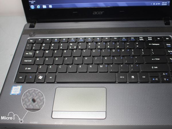 Acer Aspire 4739 Có micro riêng