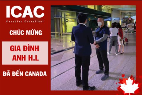 CHÚC MỪNG GIA ĐÌNH ANH P.T ĐÃ QUA CANADA