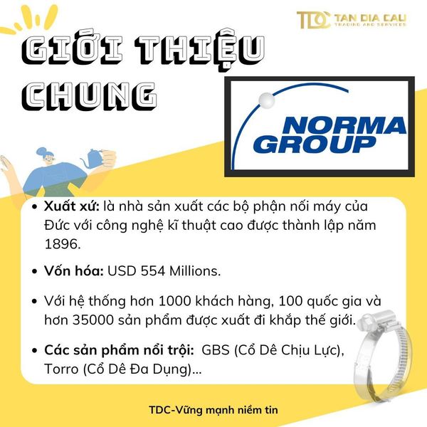 Cổ dê đa dụng Norma Group