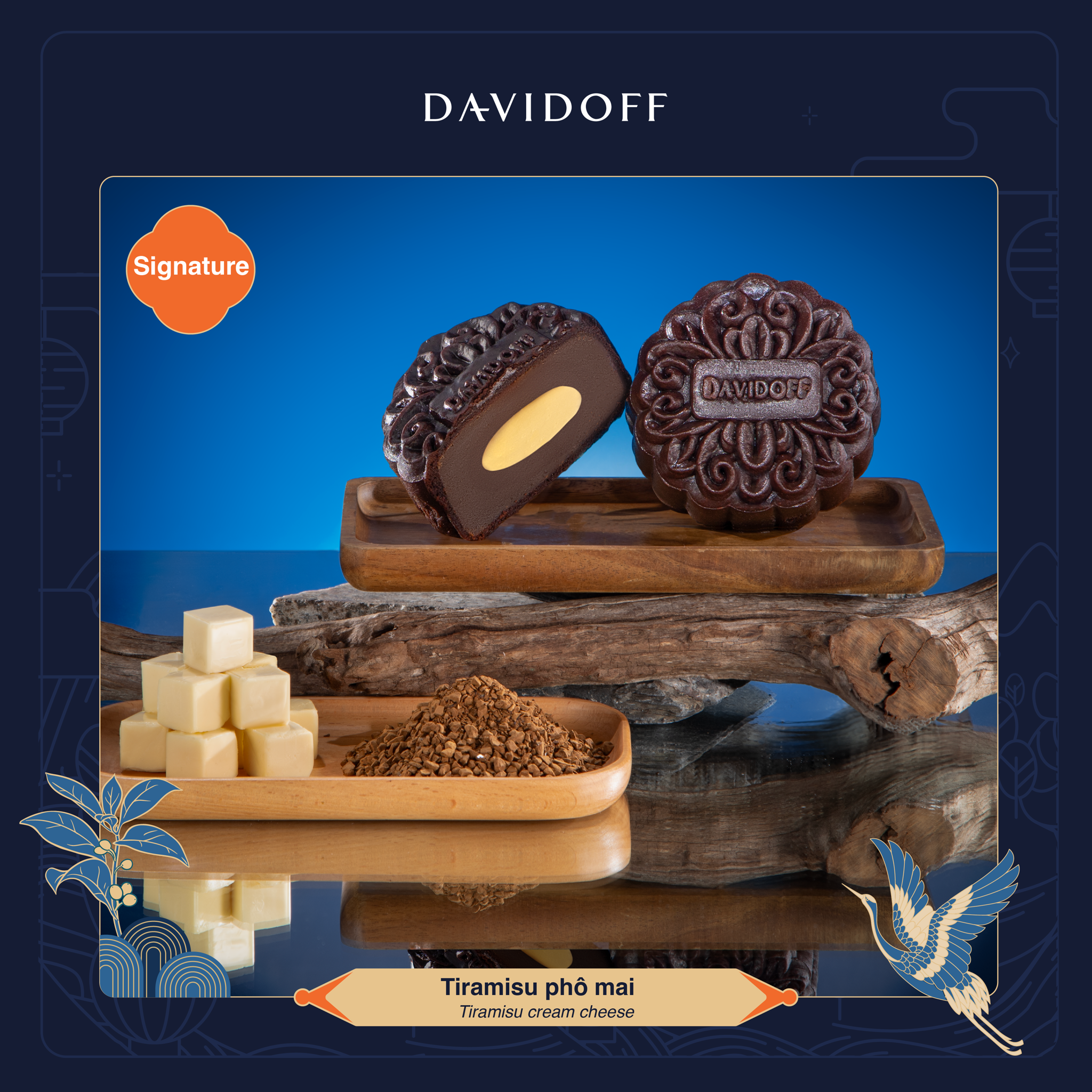 TÌM HIỂU CÁC VỊ BÁNH TRUNG THU TRONG BST DAVIDOFF MOONCAKE 2023