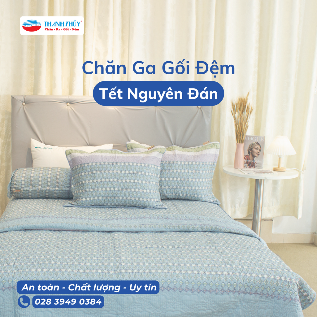 Chọn Chăn Ga Gối Đệm Tặng Người Thân Nhân Dịp Tết Nguyên Đán