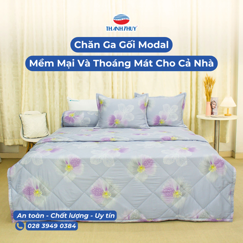 Khám Phá Thế Giới Chăn Ga Gối Modal - Mềm Mại Và Thoáng Mát Cho Cả Nhà