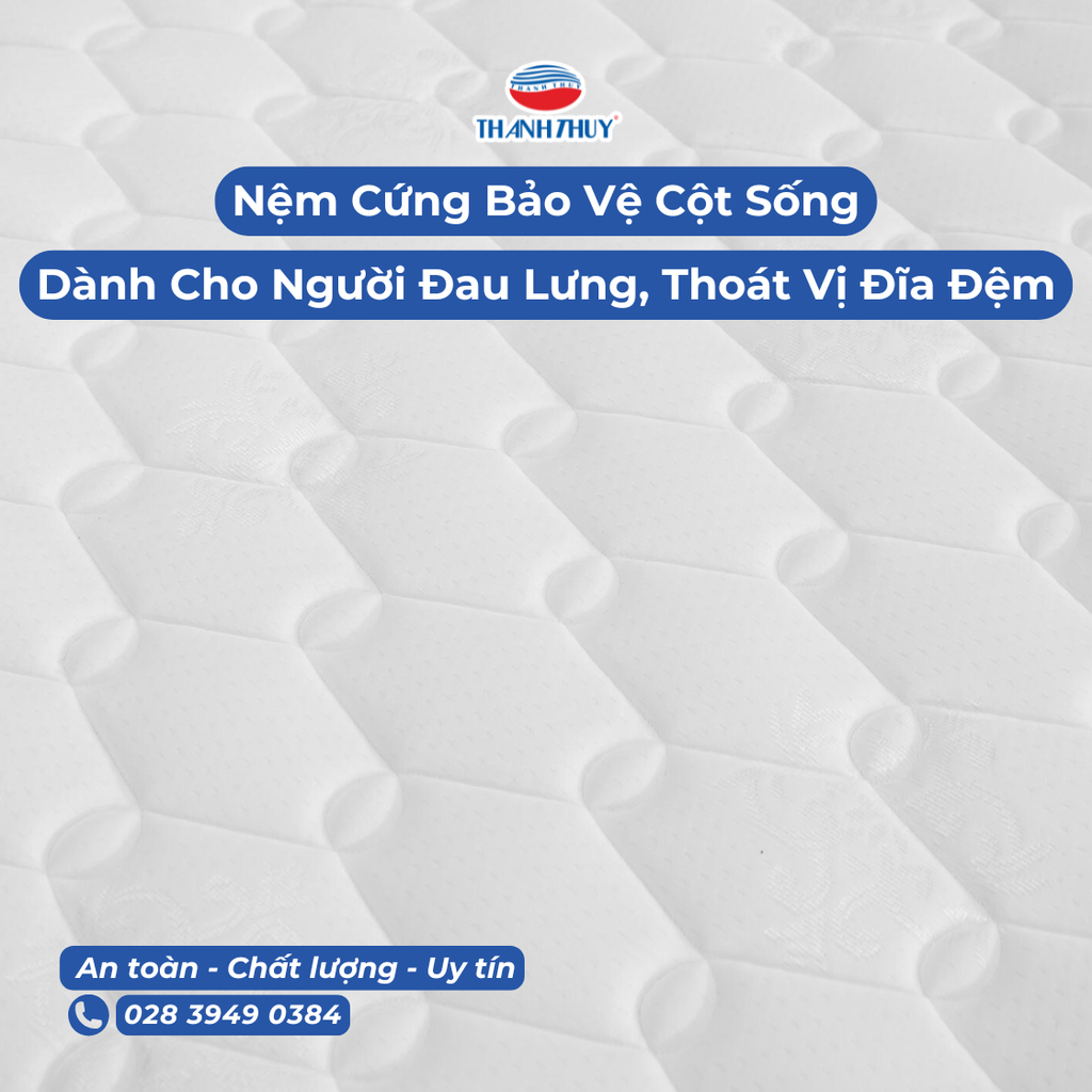 Nệm Cứng Bảo Vệ Cột Sống, Dành Cho Người Đau Lưng - Thoát Vị Đĩa Đệm