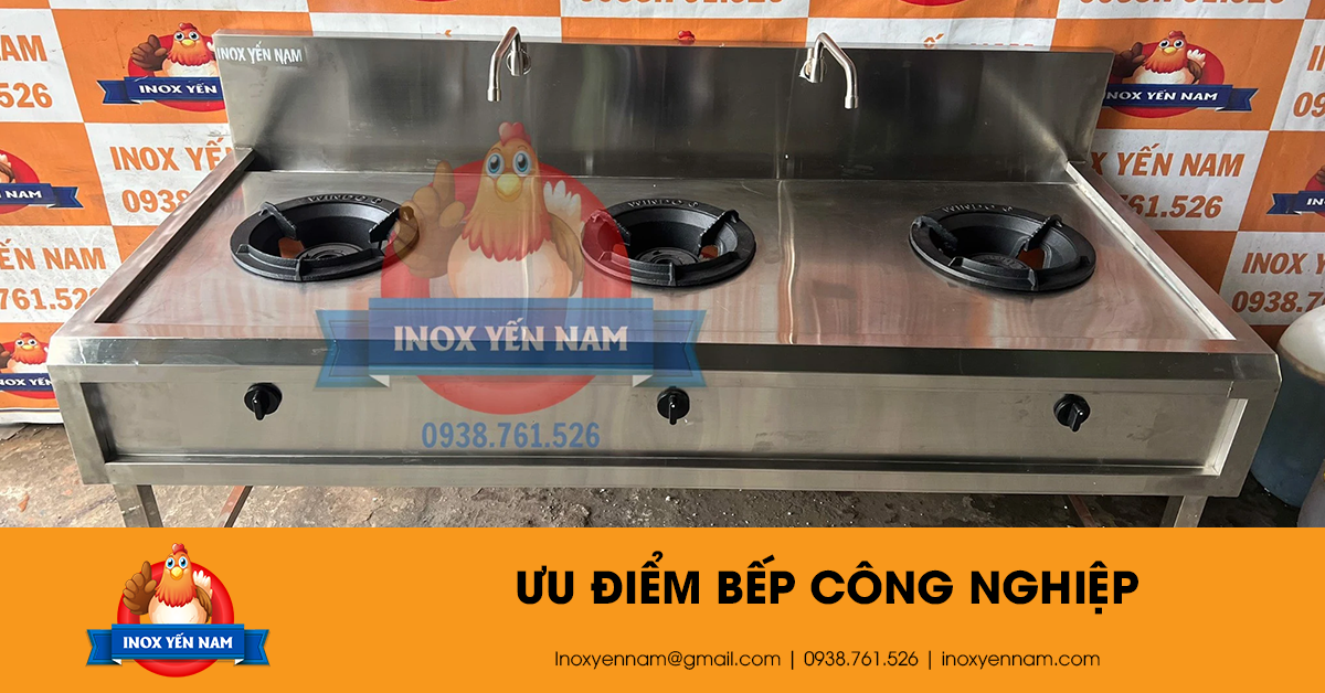 Bếp Công Nghiệp Là Gì? Những Ưu Điểm Của Bếp