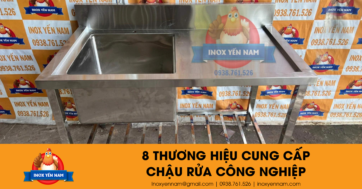 8 Thương Hiệu Cung Cấp Chậu Rửa Công Nghiệp Uy Tín Nhất 2023