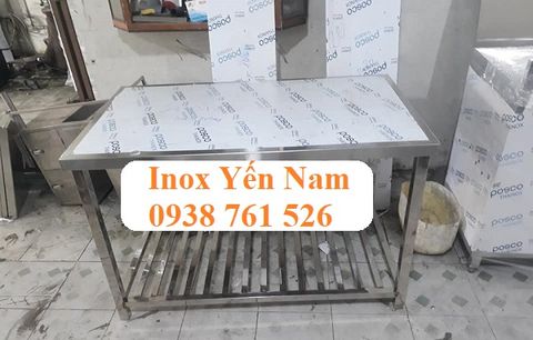 Tìm hiểu về bàn inox - sản phâm cho không gian bếp công nghiệp