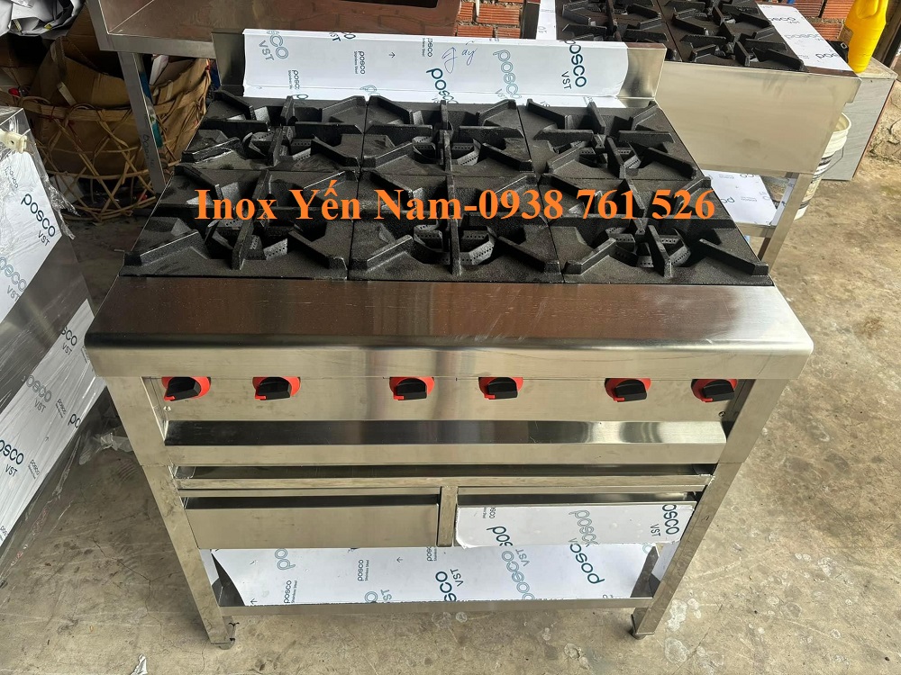 Tận hưởng ẩm thực đa dạng tại nhà hàng có bếp Âu 6 họng