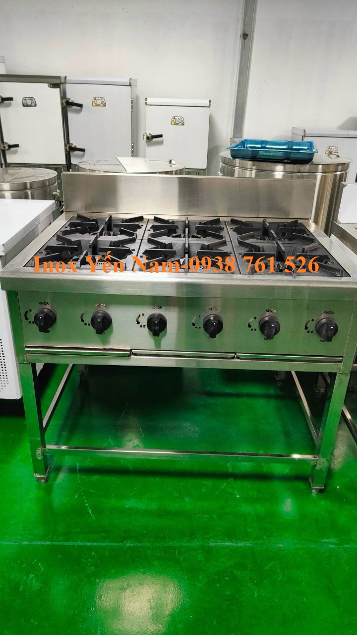 Bếp âu 6 họng: Công nghệ nấu nướng tiên tiến và hiệu quả cao