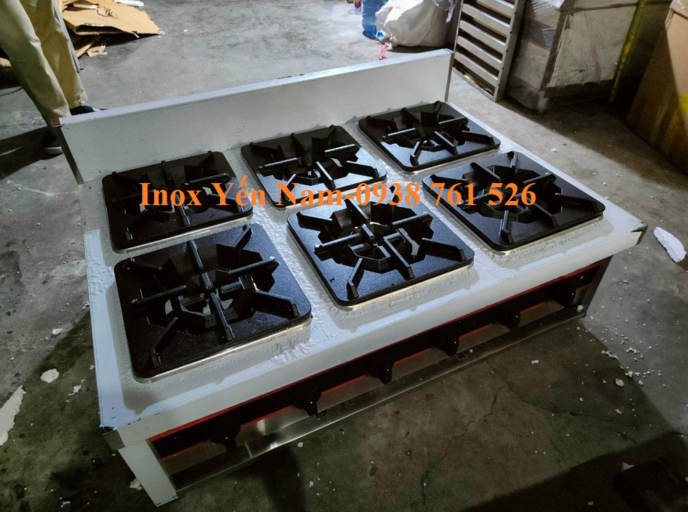 Lợi ích sử dụng bếp âu 6 họng trong nhà hàng và khách sạn