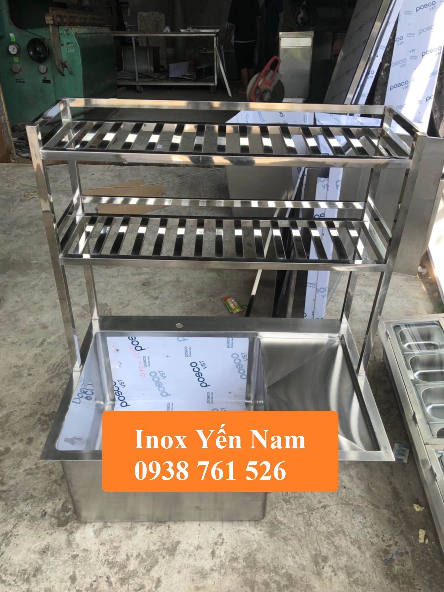 Các loại chậu rửa công nghiệp phổ biến và tiện ích của chúng