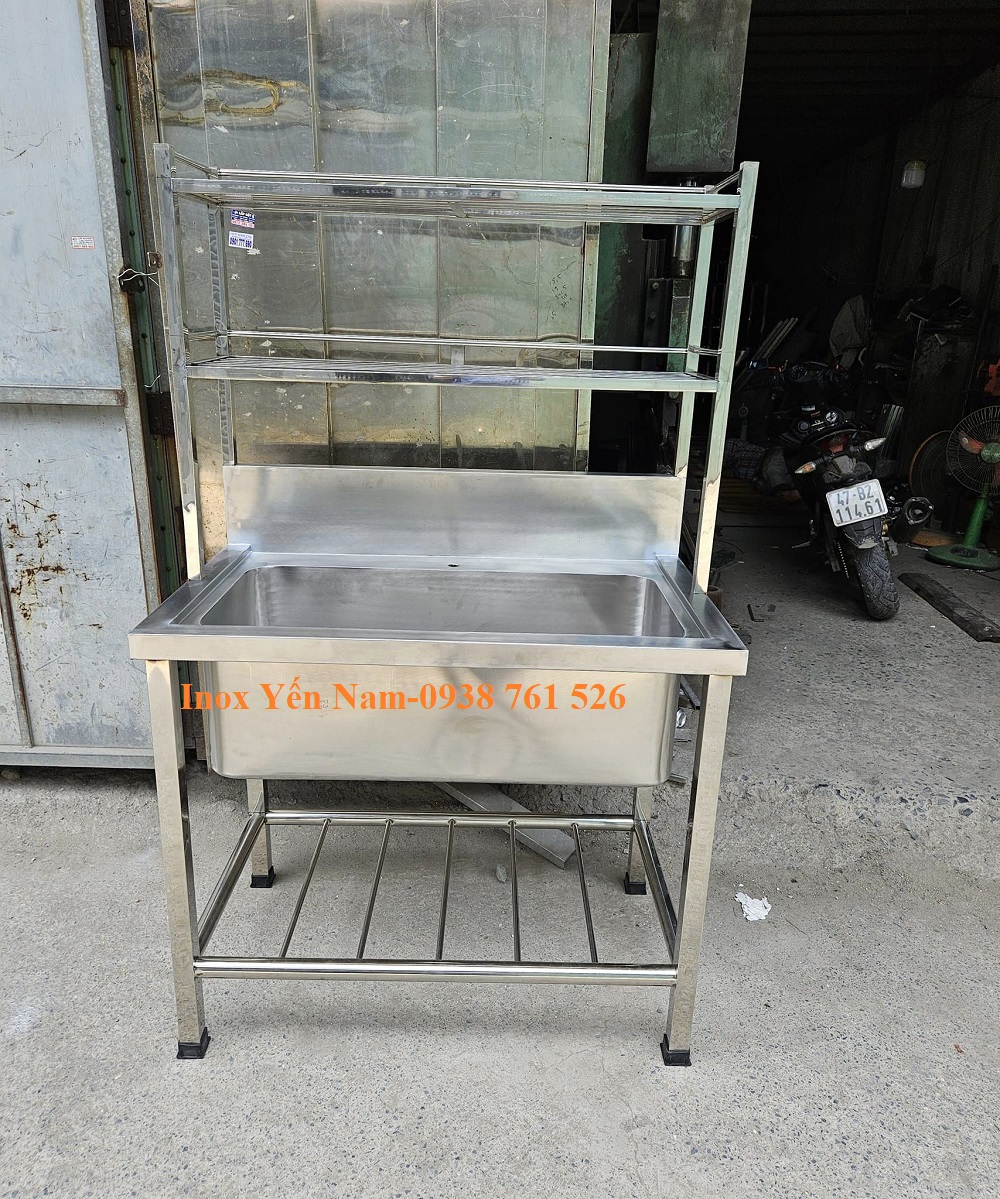 Chậu rửa công nghiệp 1 hộc: Lý tưởng cho các ngành công nghiệp