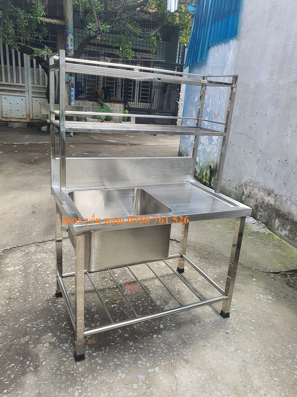 Giới thiệu về chậu rửa công nghiệp 1 hộc: Khả năng chống ồn tuyệt vời
