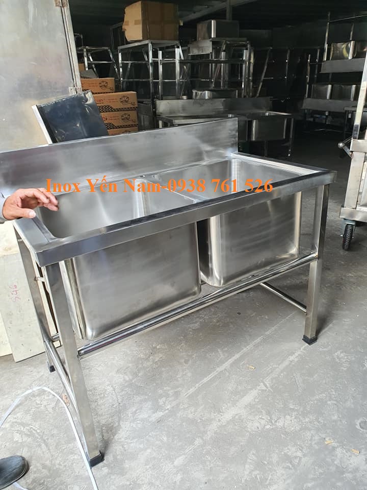 Chậu rửa công nghiệp 2 hộc: Sự kết hợp lý tưởng giá trị