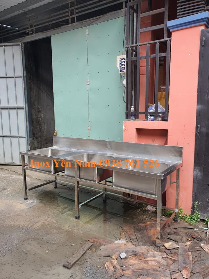 Đánh giá ưu nhược điểm của chậu rửa công nghiệp 3 hộc