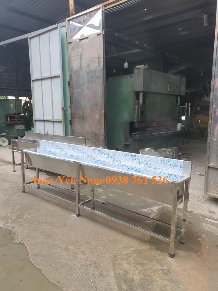 Máng rửa tay inox - giải pháp lý tưởng cho không gian vệ sinh