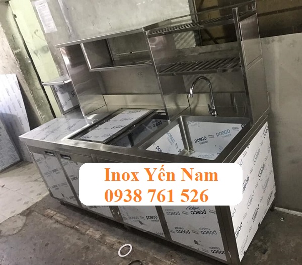 Quầy pha chế inox - lựa chọn hàng đầu của các nhà hàng và quán bar