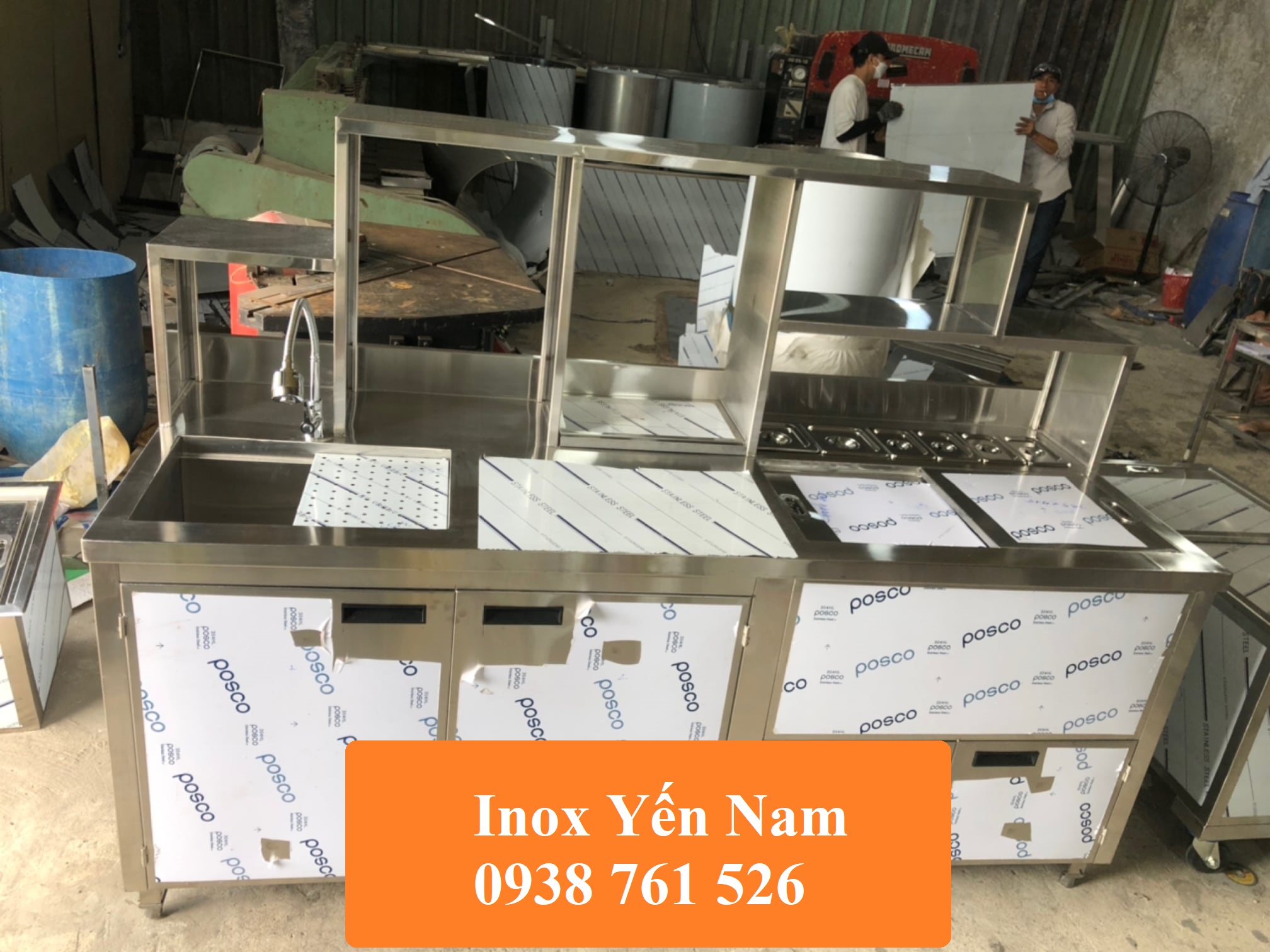 Sử dụng quầy pha chế inox để tăng cường trải nghiệm khách hàng