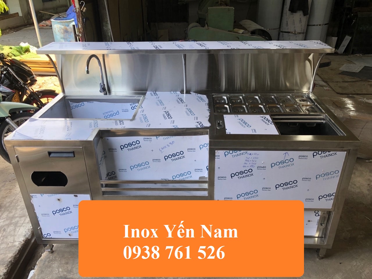Tại sao nên lựa chọn quầy pha chế inox cho quán cafe của bạn?