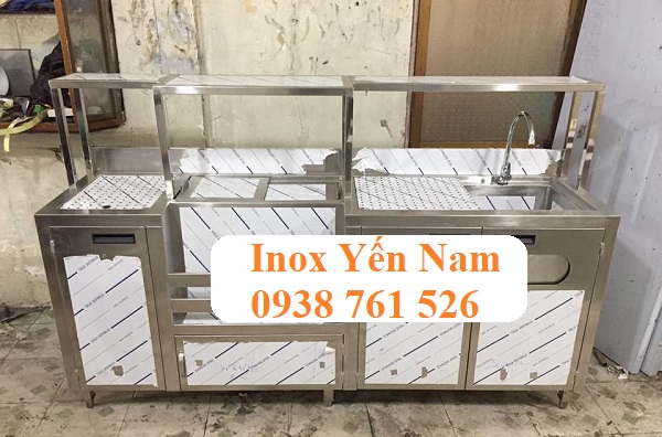 Quầy pha chế inox - giải pháp lưu trữ và bảo quản thức uống