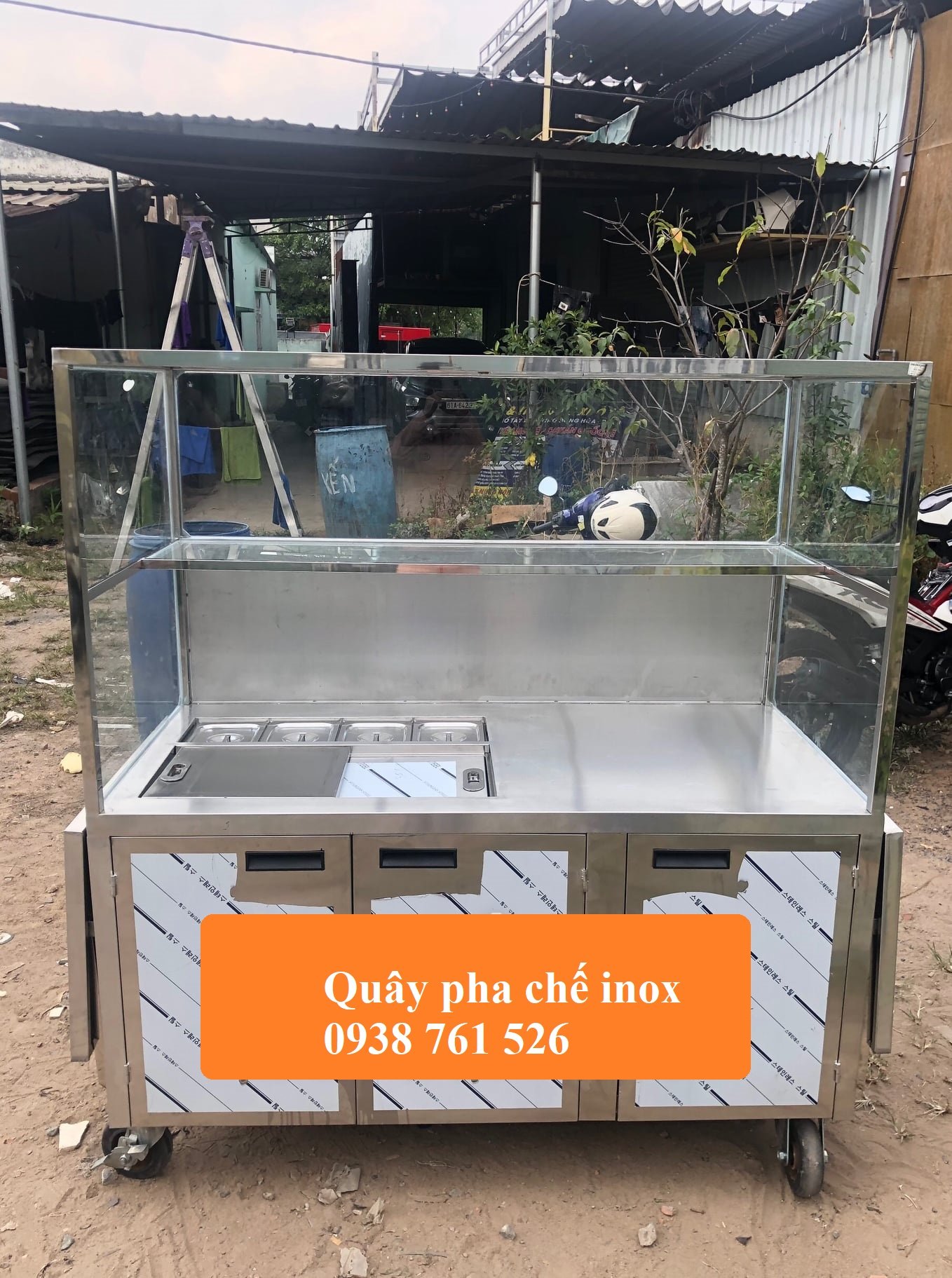 Tại sao quầy pha chế inox trà sữa là lựa chọn tốt cho quán của bạn?