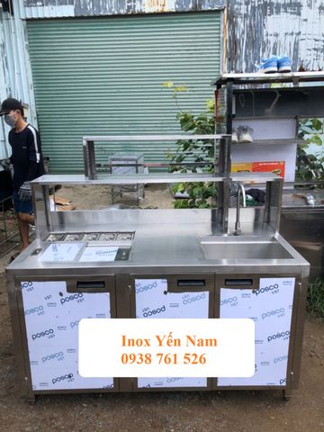 Sự phổ biến và ứng dụng rộng rãi của quầy pha chế inox trong ngành F&B