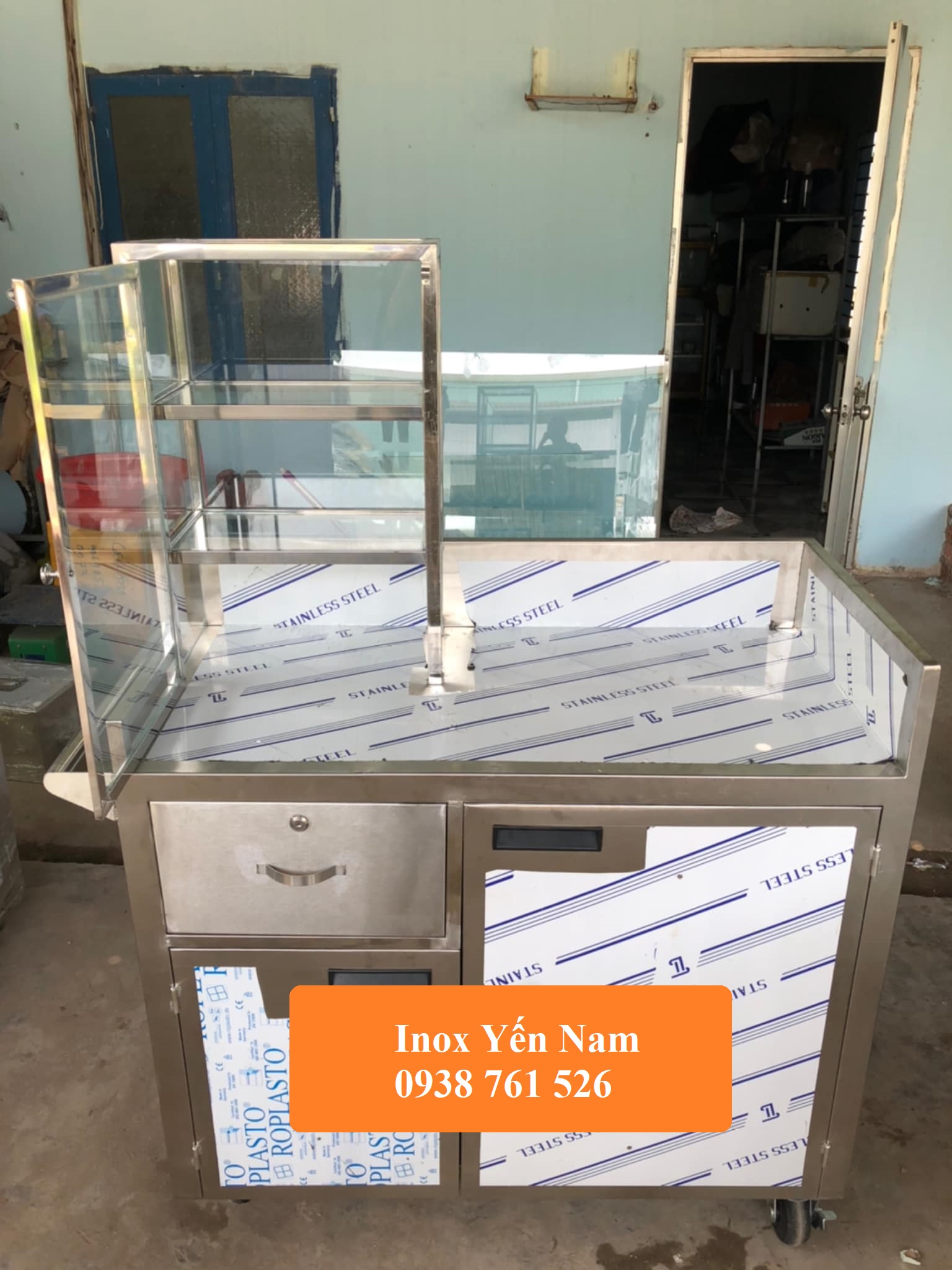 Những mẫu quầy pha chế inox café độc đáo làm điểm nhấn cho quán cà phê