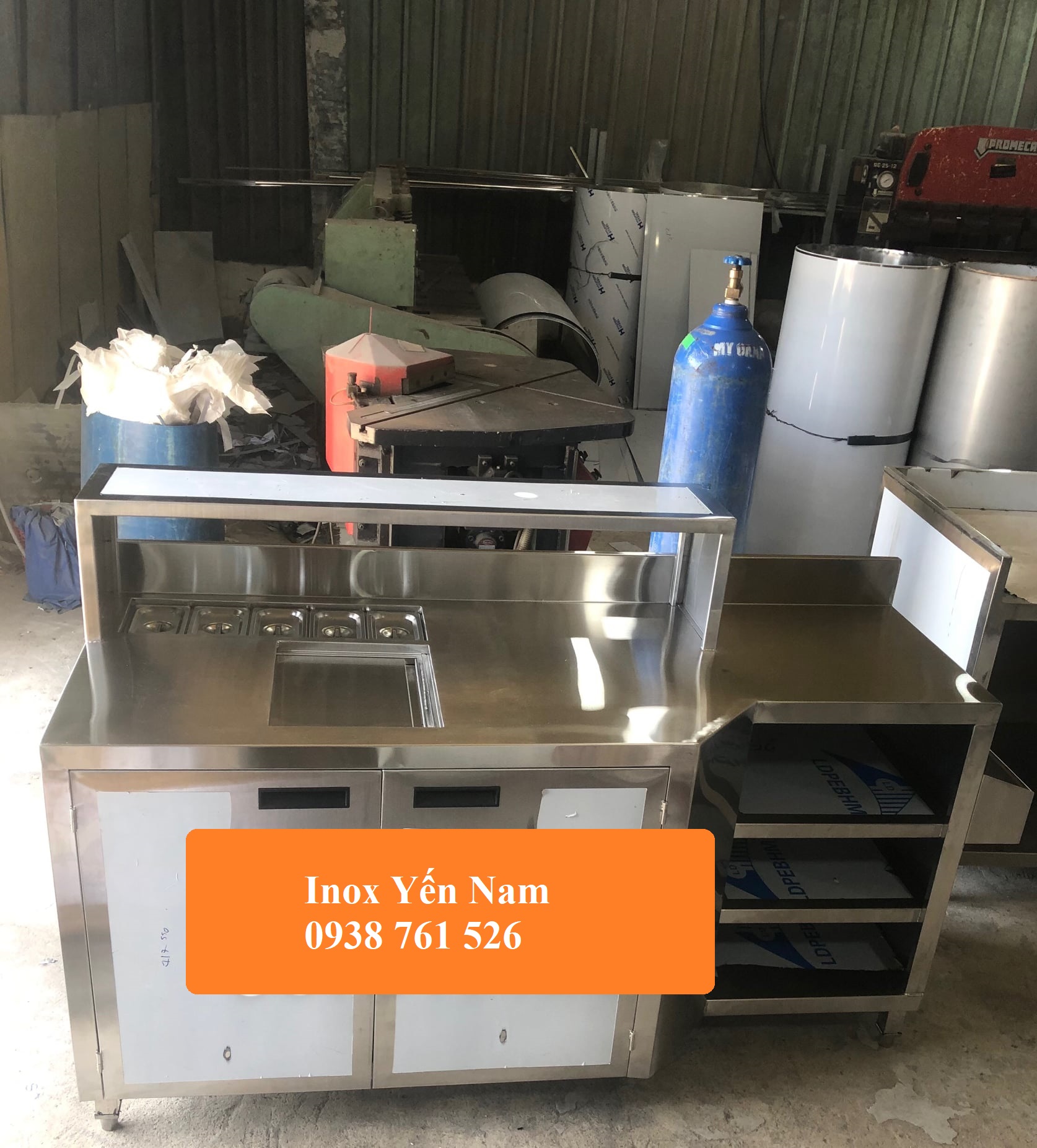 Thông tin cần thiết về quầy inox pha chế cho người mới mở quán