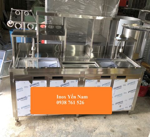 Những kiểu dáng quầy inox pha chế đang thịnh hành hiện nay