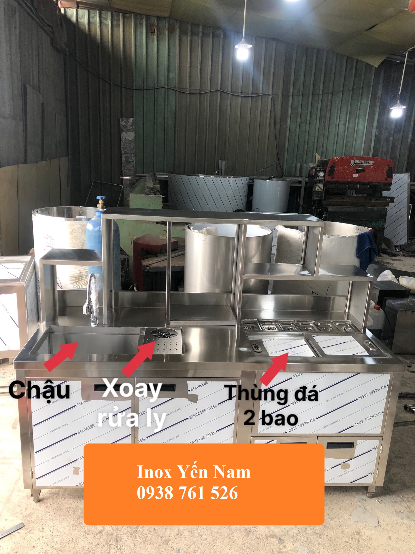 Những lưu ý khi lắp đặt quầy inox pha chế cho không gian nhỏ