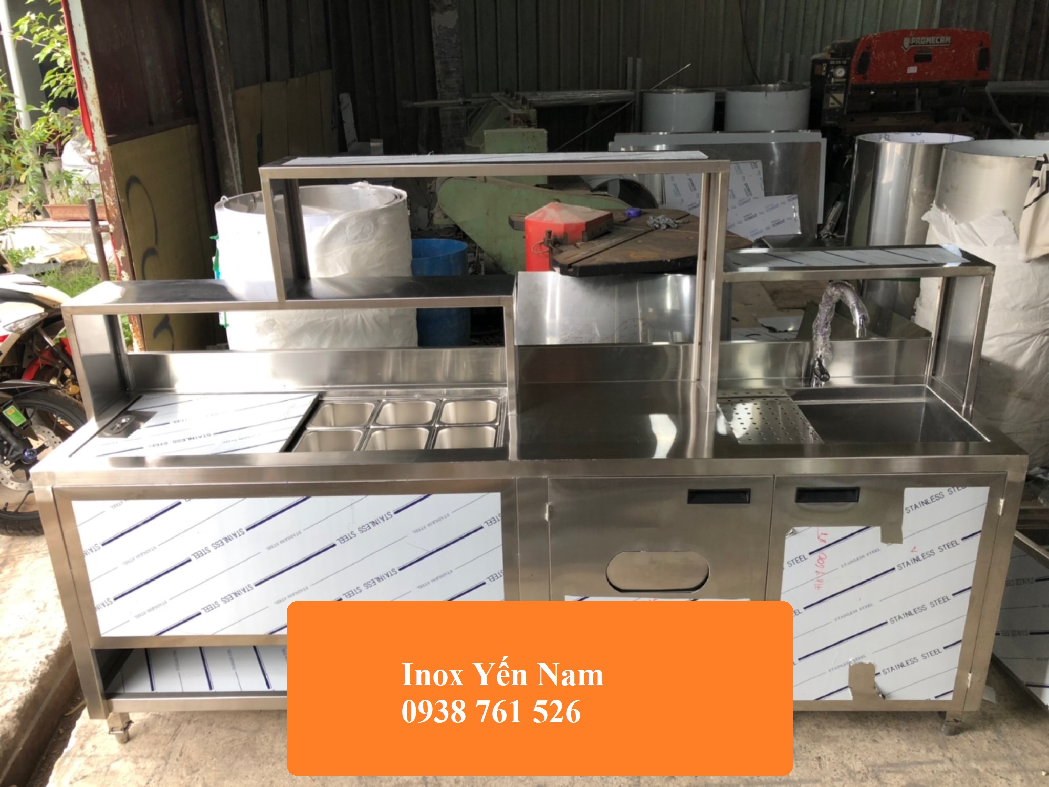 Mẹo tạo điểm nhấn cho quầy bar inox pha chế trong nhà hàng