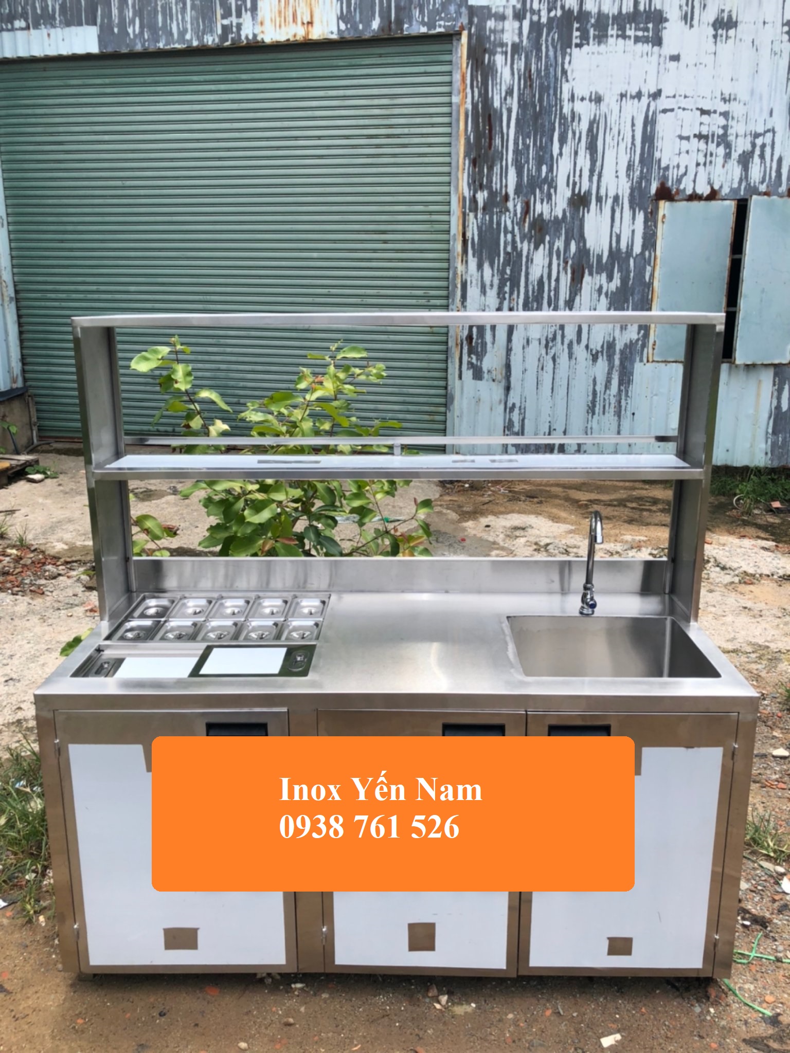 5 mẫu quầy pha chế inox đẹp mắt và tiện ích cho quán cafe