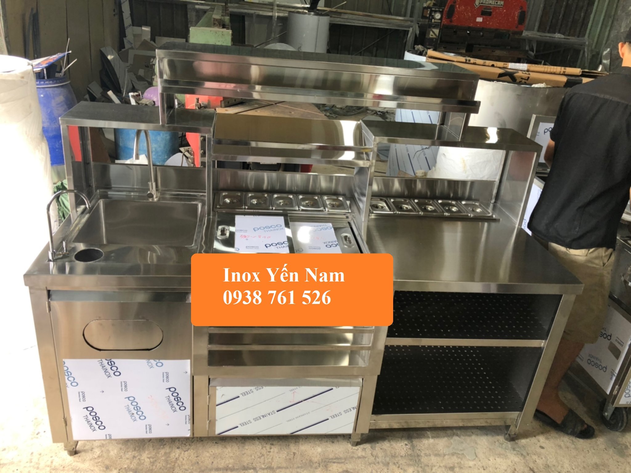 Làm thế nào để dễ dàng vệ sinh quầy bar inox pha chế