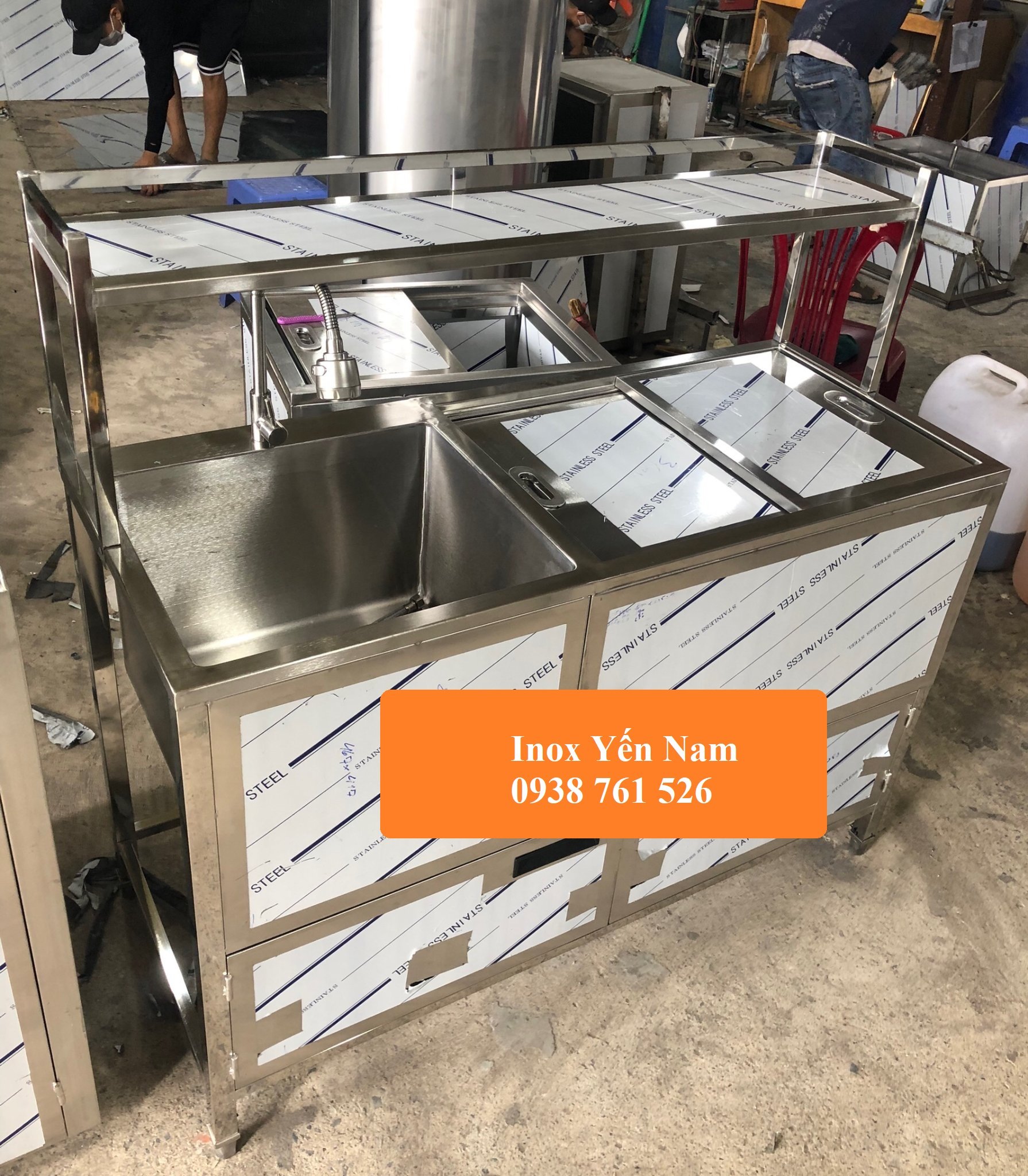 Tìm hiểu về các loại quầy pha chế inox phổ biến trên thị trường