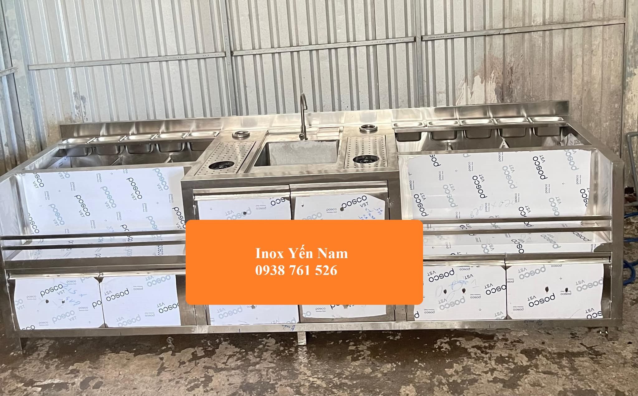 Quầy pha chế inox: Lựa chọn hoàn hảo cho không gian quán cafe