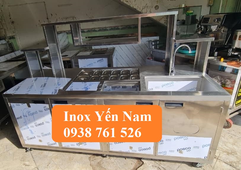Quầy pha chế inox: Ưu điểm và nhược điểm